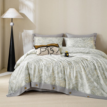 2025新款60S莱赛尔天丝纽扣款四件套夏季清凉水洗真丝四件套丝滑