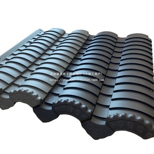 Polymer Antique Tiles, Antique Small Green Tiles, Polymer Tiles, Antique Tiles, Dark Gray Tube Tiles, Glazed Tiles, Colored Pottery Tiles