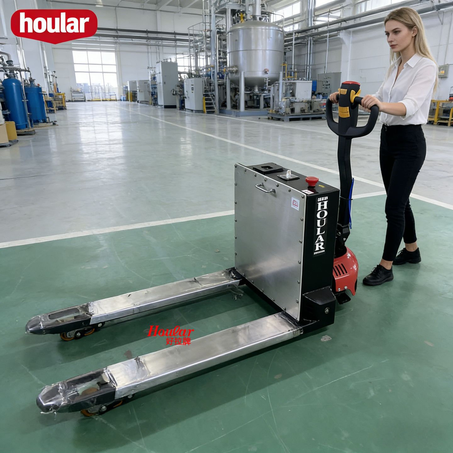 EX防爆全电动叉车搬运车电瓶托盘车1.5吨2吨3T堆高车改装堆垛车