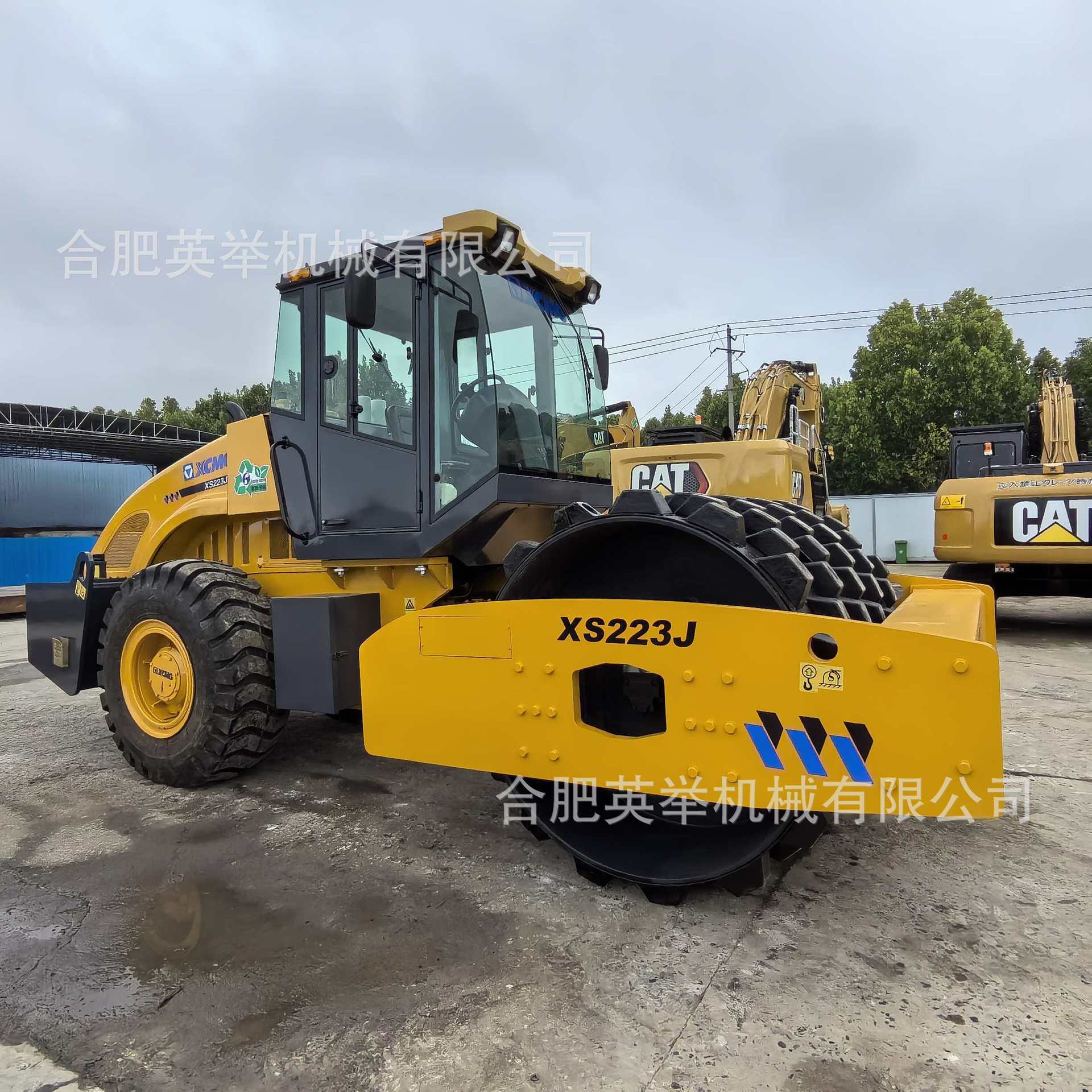 XCMG 223J rodillo vibratorio rodillo XCMG XS223J convexo desmontable rodillo de doble propósito