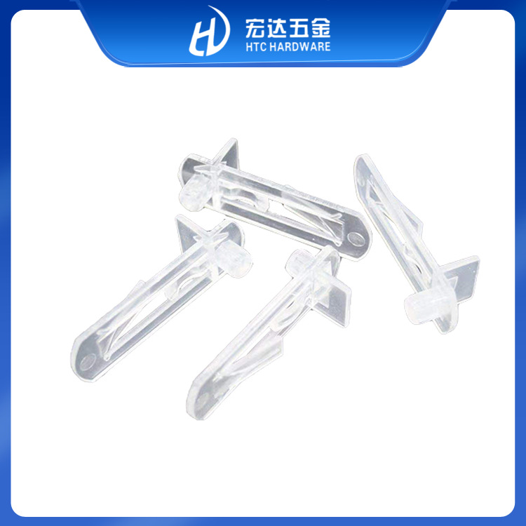 厂家直销锌合金板托层板托玻璃夹塑料18板托家具五金家具配件