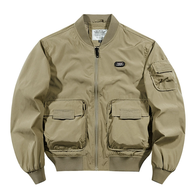 2024 весна и осень новый летающий куртка весна мода мужская повседневная куртка американский бейсбол костюм