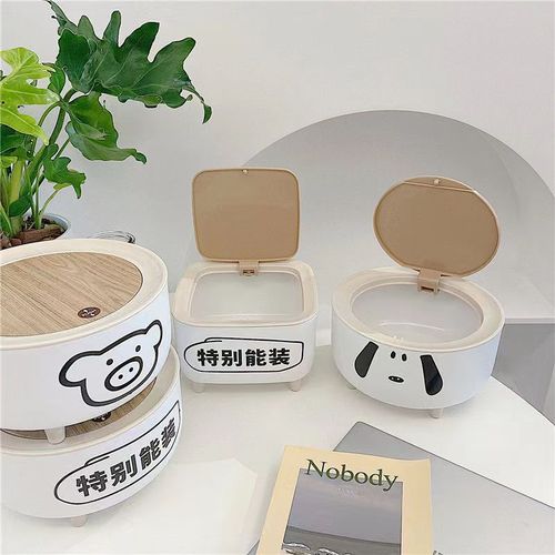 Factory direct supply and wholesale small sweet potato ins cartoon cute special can be installed in the trash can bedroom decorative carved stickers