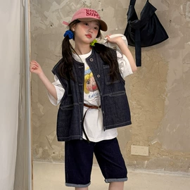 童裤;童T恤;童半身裙