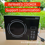 跨境欧式家用大功率智能电陶炉 多功能爆炒光波节能电磁炉3500W