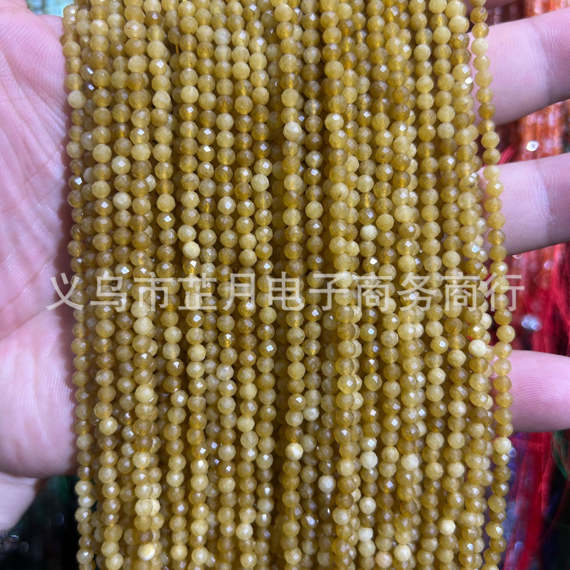 Pequeñas cuentas 2mm3mm4mm facetas todo tipo de ágata Cristal de piedra natural granos sueltos DIY joyería pulsera collar