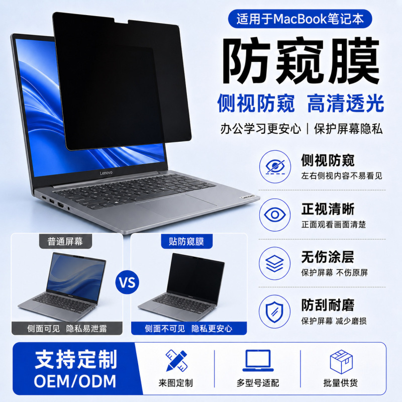 Suitable for Lenovo Laptop Privacy Protection Film, Xiaoxin ThinkPad Series Eye Protection Screen Protector, Anti-Glare