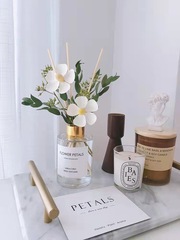 紫羅蘭永生花無火香薰精油辦公室家用香水空氣清新劑除味擺件香氛