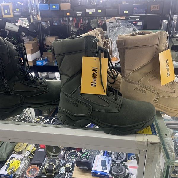 Primavera y otoño al aire libre caminata desierto transpirable zapato de desierto 1359 entrenamiento de rescate de seguridad zapato de entrenamiento alto