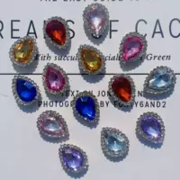 Point Diamond 14*18 специальной формы капли воды стекло Diamond DIY Бант Шпилька головной убор цветок сердце Материал аксессуары Оптовая продажа
