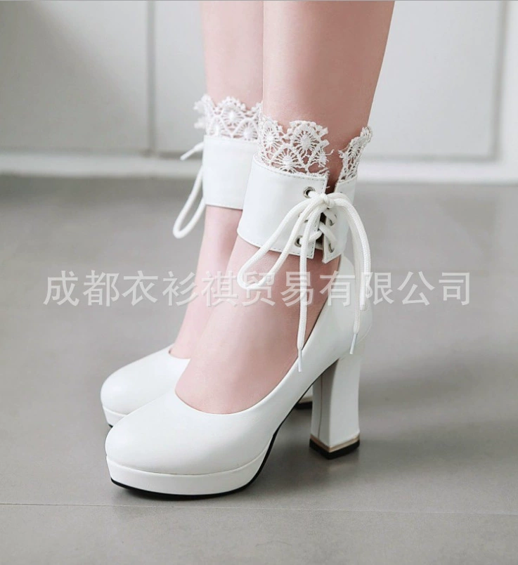 Трансграничная фабрика, новые туфли на высоком каблуке с мелким ртом и Мицелием, внешняя торговля, одиночные Большие размеры 35-43 ярда