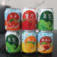 九日葡萄果汁饮料238ml网红休闲饮品桃子芒果葡萄西柚果粒果肉