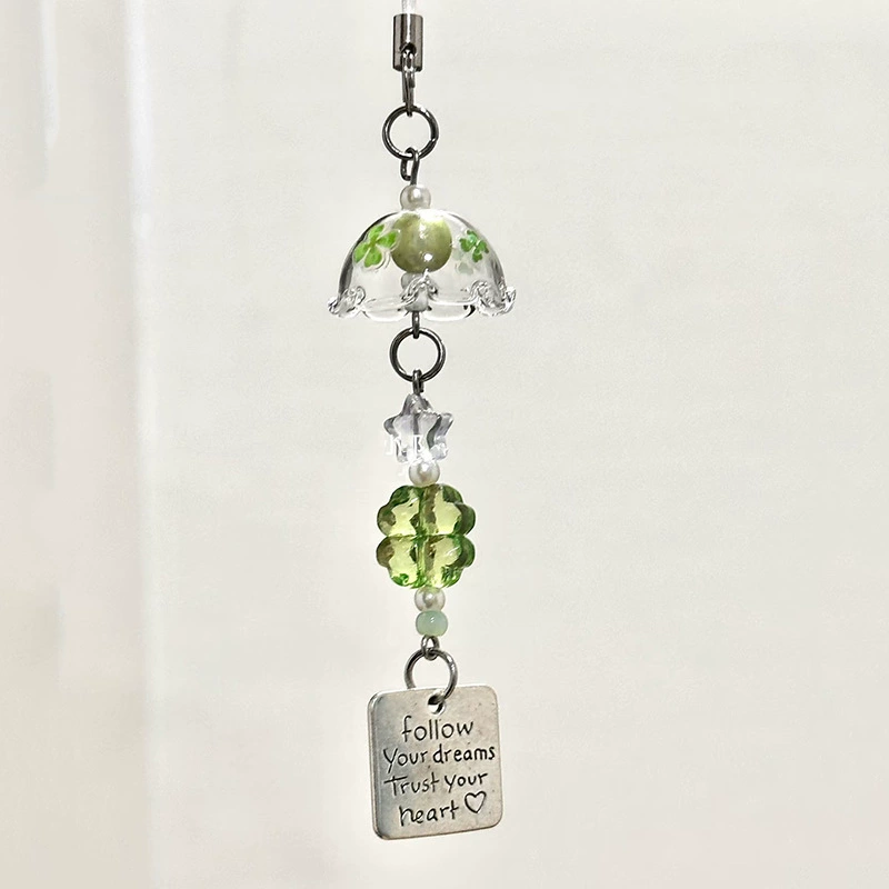 Четырехлистовый колокольчик подвеска чехол для телефона ремешок для ремешка