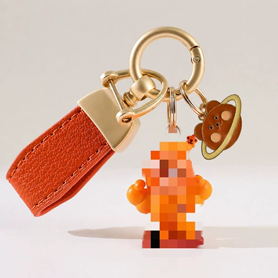 Other Automotive Interior Supplies: Hidden Plug Female - genuine-leather-keychain-strong-bread