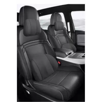 Modelə uyğun (Original) oturacaq örtükləri — Suitable for 25 Gac Aion Y - black-memory-foam-version-remarks-on-model-year-rear-row-half-package