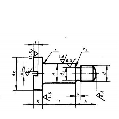 Բ��ͷ������λ�ݶ�M2.5*3 ������λ��˿GB830 ̨����˿Din923