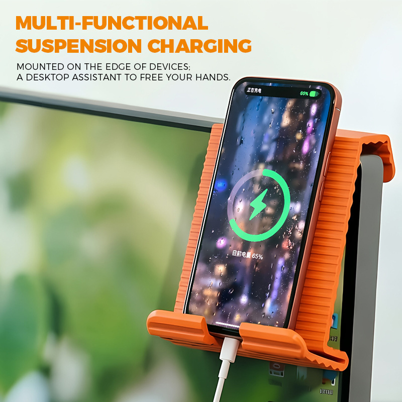 Silicone phone holder