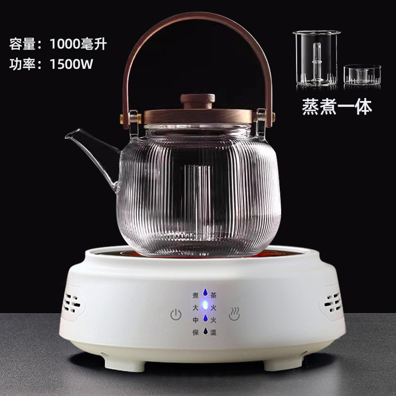 戈米源头厂家直供电陶炉小茶炉大功率新品玻璃壶铁壶烧水器茶具|undefined