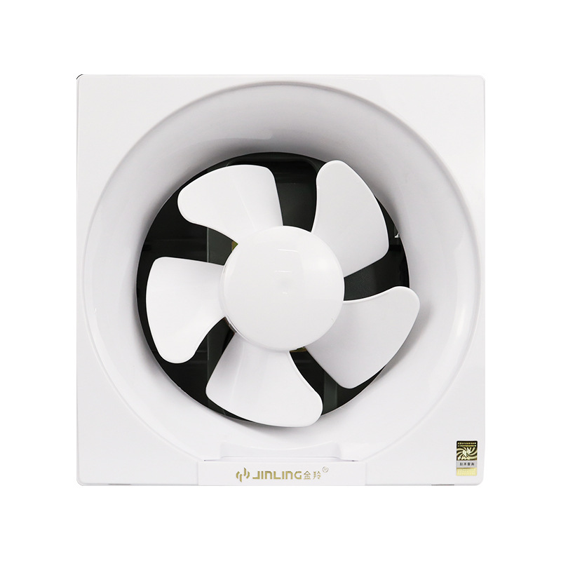 Jinling Exhaust Fan 6/8/10-inch Semi-Plastic Louvered Powerful Ventilator Kitchen Bathroom Air Exhaust Fan