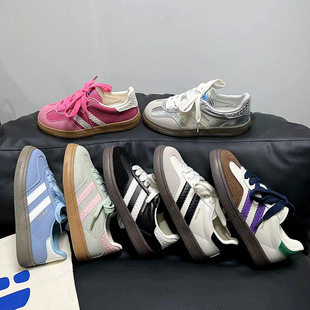 Vintage German Training Casual Canvas Shoes Women's 2024 Spring and Summer New Arrival Shoes Women's Fashion Ins Trendy Flat Sports Sneakers