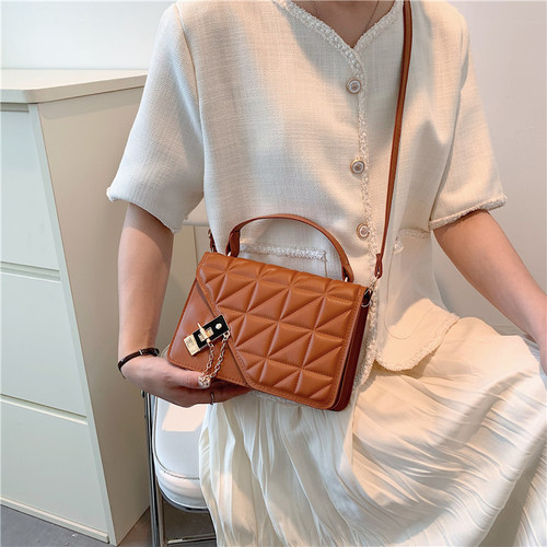 Women's small bag  popular summer new trendy texture fashionable shoulder armpit bag retro style handbag