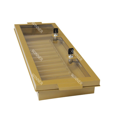 百家乐德州筹码盘金色单层码盘嵌入式荷官黑色码盘钛金 可定制|ms