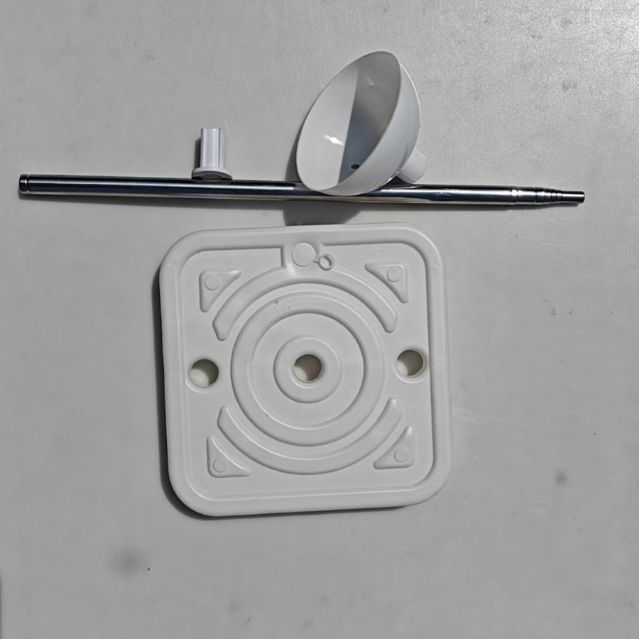 Телескопическая штанга 2 метра + белая пробка + пластиковая чаша + квадратик (1 комплект)