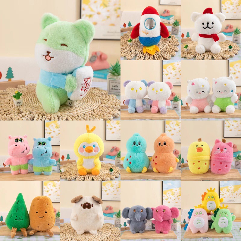 Eight-inch Doll Machine Doll 8-inch Grasping Doll Plush Toy Wedding Throw Rag Doll Doll Pushing Gift