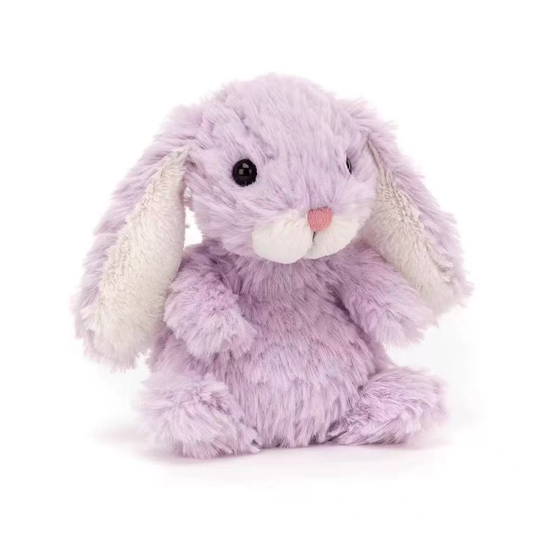Coelhinho Doce Roxo 15cm / Modelo completo com três padrões (siga a coleção para receber um saco de pó)