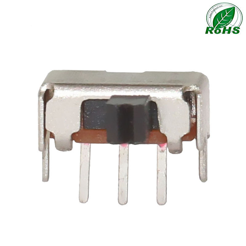 厂家直供全自动检测拨动开关 SK-12D01 两档侧拨单刀卧式批发