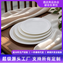 ins风西餐平盘陶瓷盘子碟餐具餐盘套装圆形摆盘厨房潮州批发外贸