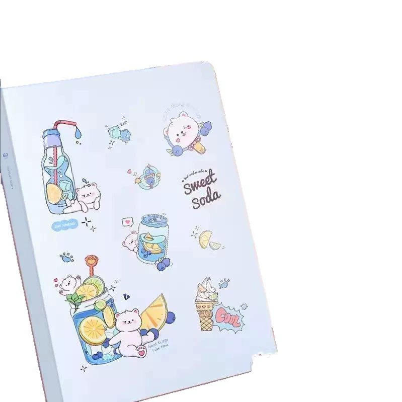 Deli PQ312 Information List Award Archives Contract Notes A4 Test Paper Storage Bag Transparent Insert Student Certificate