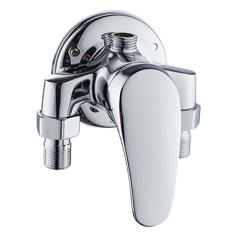 Triangle shower faucet open tube shower hose hot and cold mixing faucet source factory wholesale