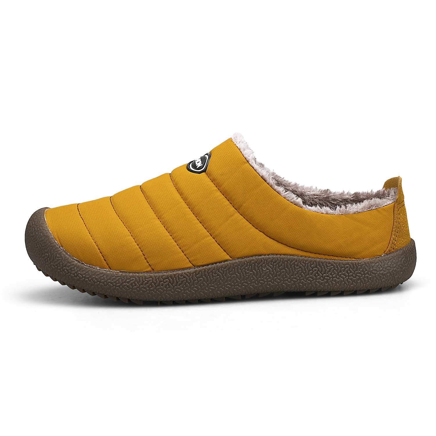 2024 Amazon al por mayor transfronteriza Amazon zapatos de algodón al aire libre de los hombres zapatos de desgaste del hogar zapatillas de doble uso de medio talón zapatillas de algodón