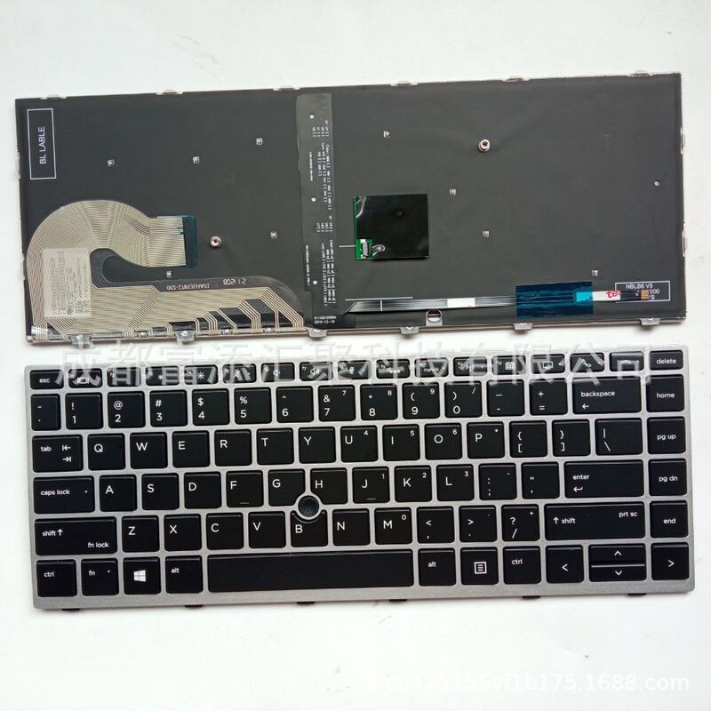 For HP EliteBook 745 G 5 840 G5 G 6 846 G5 laptop keyboard