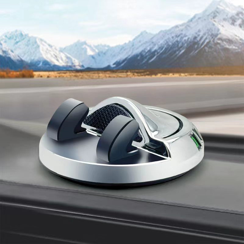 新型車載スマホホルダー＆駐車番号札一体型、汎用センターコンソール用粘着式ホルダー、ダッシュボード用|undefined