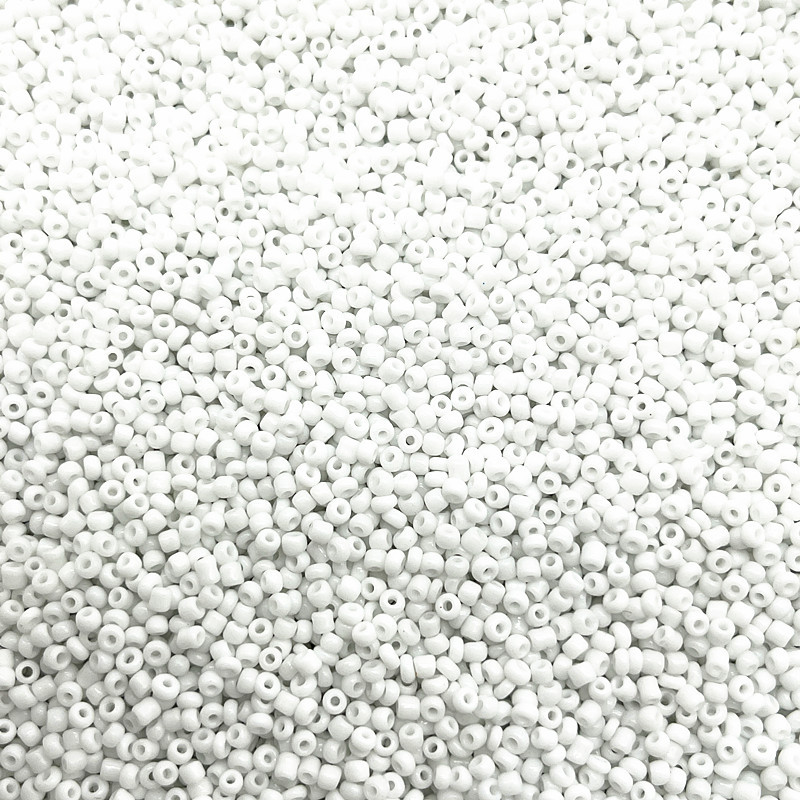 2/3/4mm color sólido vidrio pequeño arroz cuentas DIY hecho a mano collar pulsera joyería accesorios (15g un paquete)