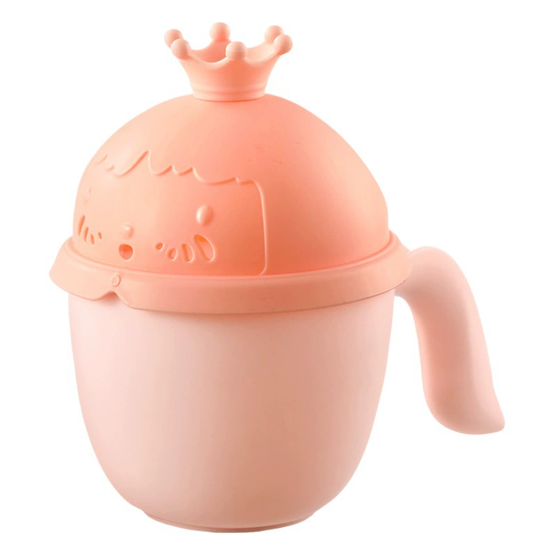 Детская ложка-дозатор для шампуня Crown, для новорожденных, с крышкой, мультяшная принцесса, для купания детей