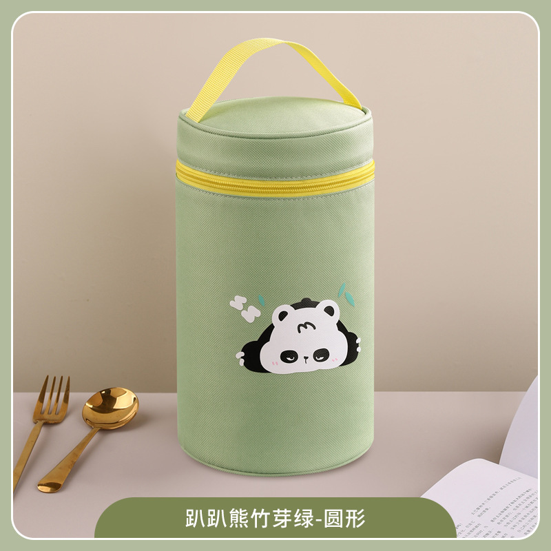 保温饭盒便当盒便当包上班族学生便携卡通手提铝箔加厚户外午餐包|undefined