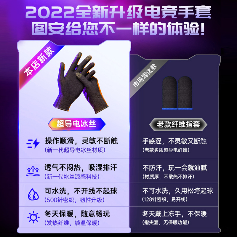 鶏のゲームの手袋を食べます。