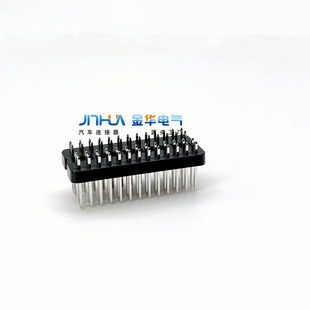 Automotive Digital Connector Domestic Replacement Parts Spacing 2.54mm Board End Plug Connector