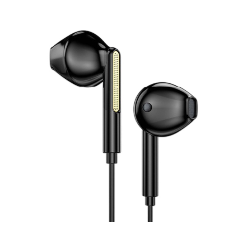 Nuevo auricular con cable en la oreja subwoofer karaoke teléfono móvil computadora auricular controlado por cable fuente de fábrica