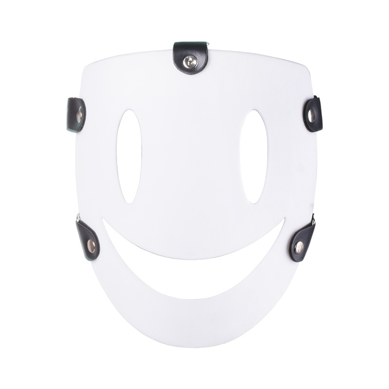 Cielo invasión de gran altura invasión juego de rol asesino máscara de plástico blanco máscara de samurai japonés accesorios de vestuario