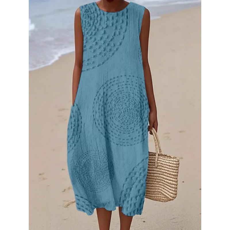 summer elegant long skirt sleevless