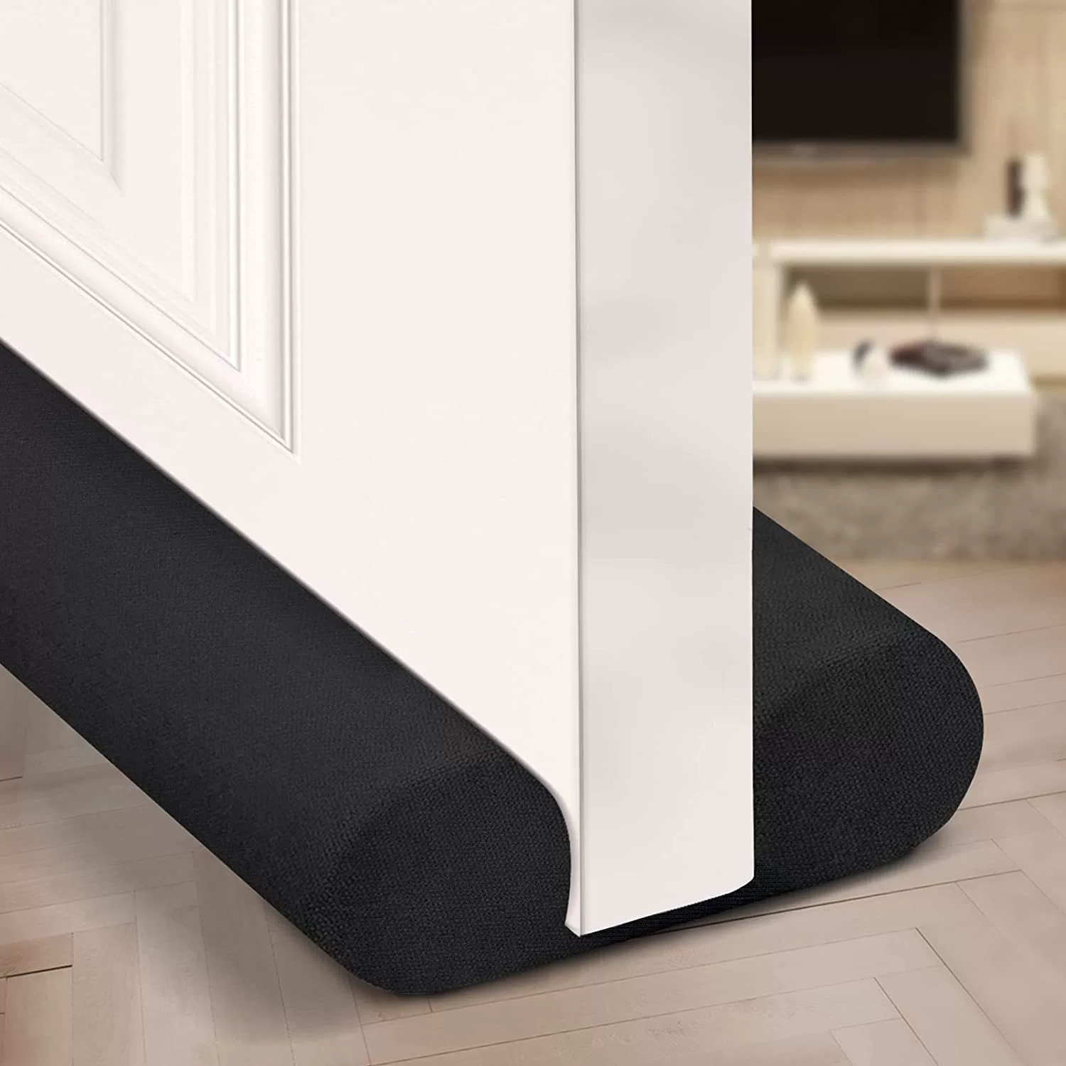 Velvet door bottom seal strip to seal gaps, windproof door draft stopper, anti-ant door corner gap door stopper