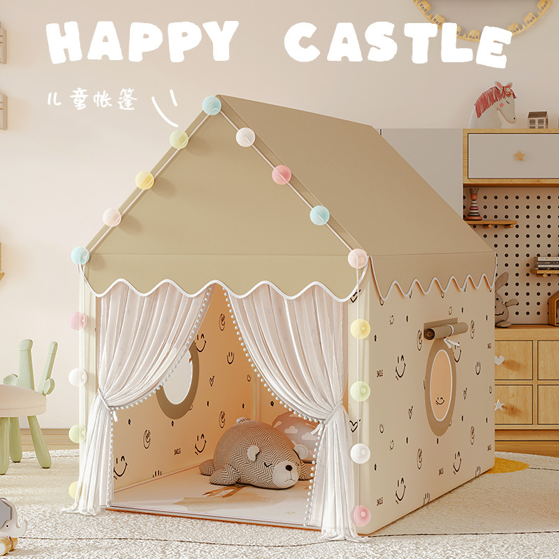Small Tent Children's Indoor Boy Girl Princess House Home Castle Game House Toddler Baby Bedroom Sleep House