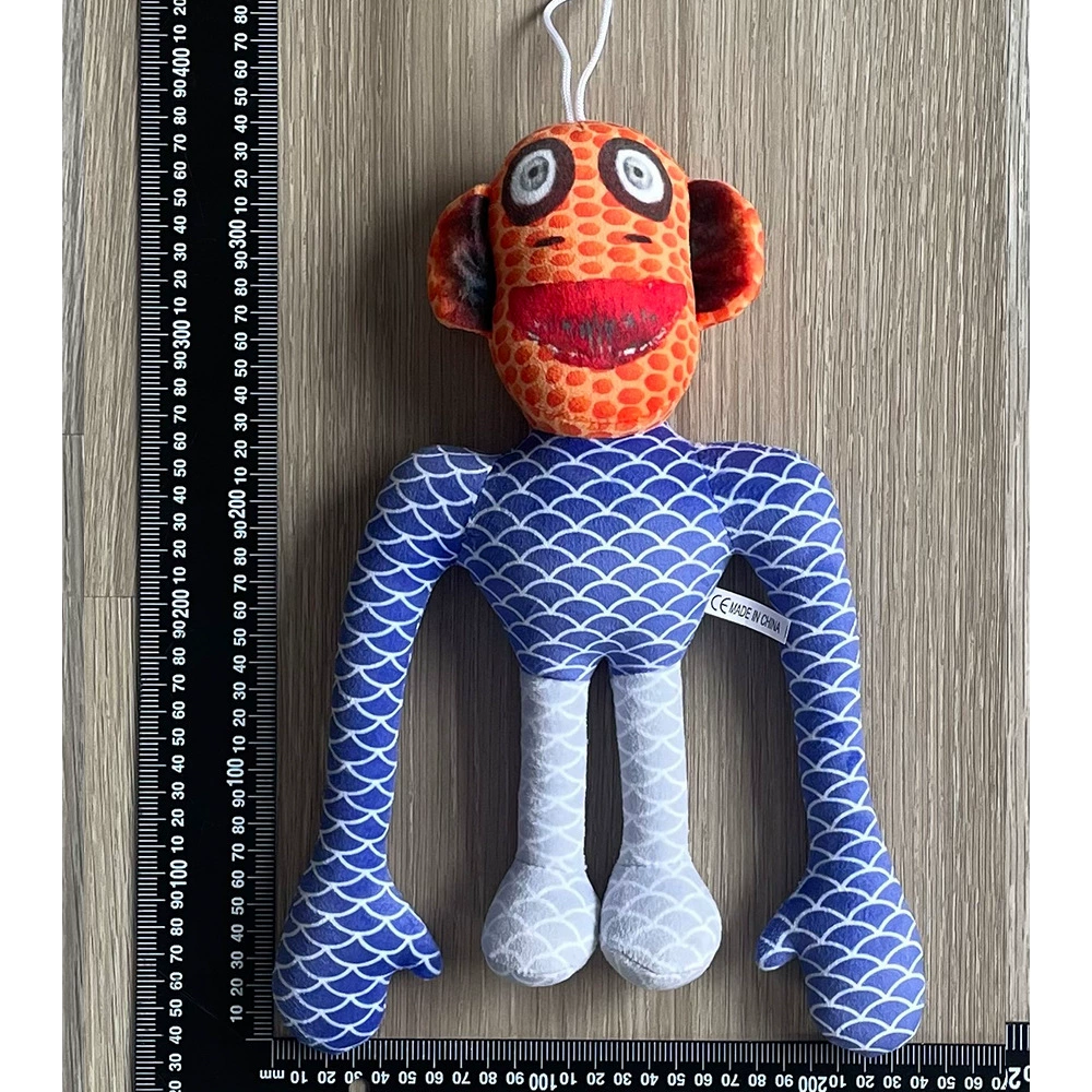 Assorted plush monster dolls - soft toy characters, OPP vacuum-pack packaging, colors