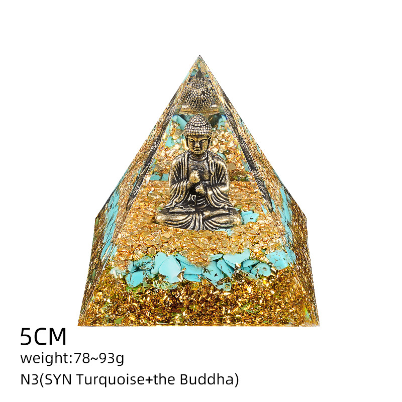 N3佛陀蓝松（5cm金字塔）