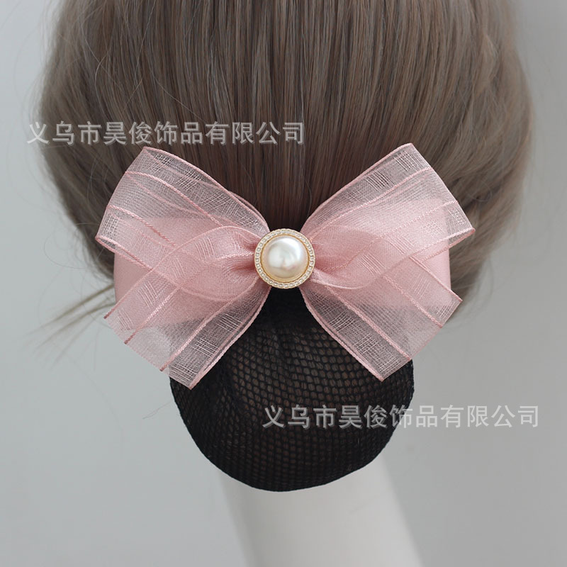 Professional Hairnet for Nurses, Bow Hairpin, Hotel and Bank Hairnet, Hair Accessories, Headwear Manufacturer Wholesale