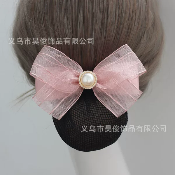 Professional Hairnet for Nurses, Bow Hairpin, Hotel and Bank Hairnet, Hair Accessories, Headwear Manufacturer Wholesale